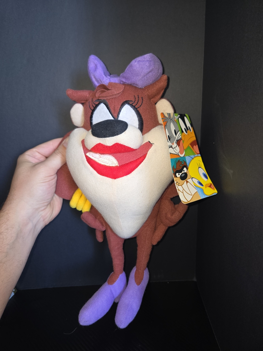 TAZMANIA SHE-DEVIL Plush Looney Tunes Warner Bros Studio Store 12”